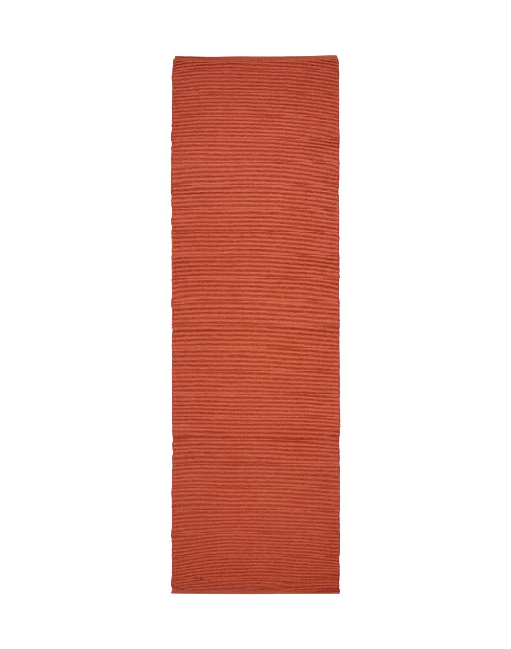 Fabindia Orange Prithi Woven Table Runner