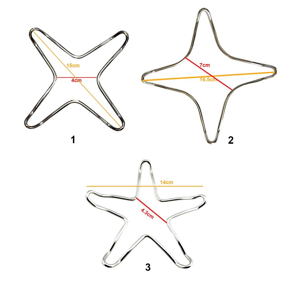 Pan Stand Gas Hob Stand Accessories Stainless Steel Trivet Cooking Kitchen Rack Stove Top Chrome Plated Pot Coffee Maker Support