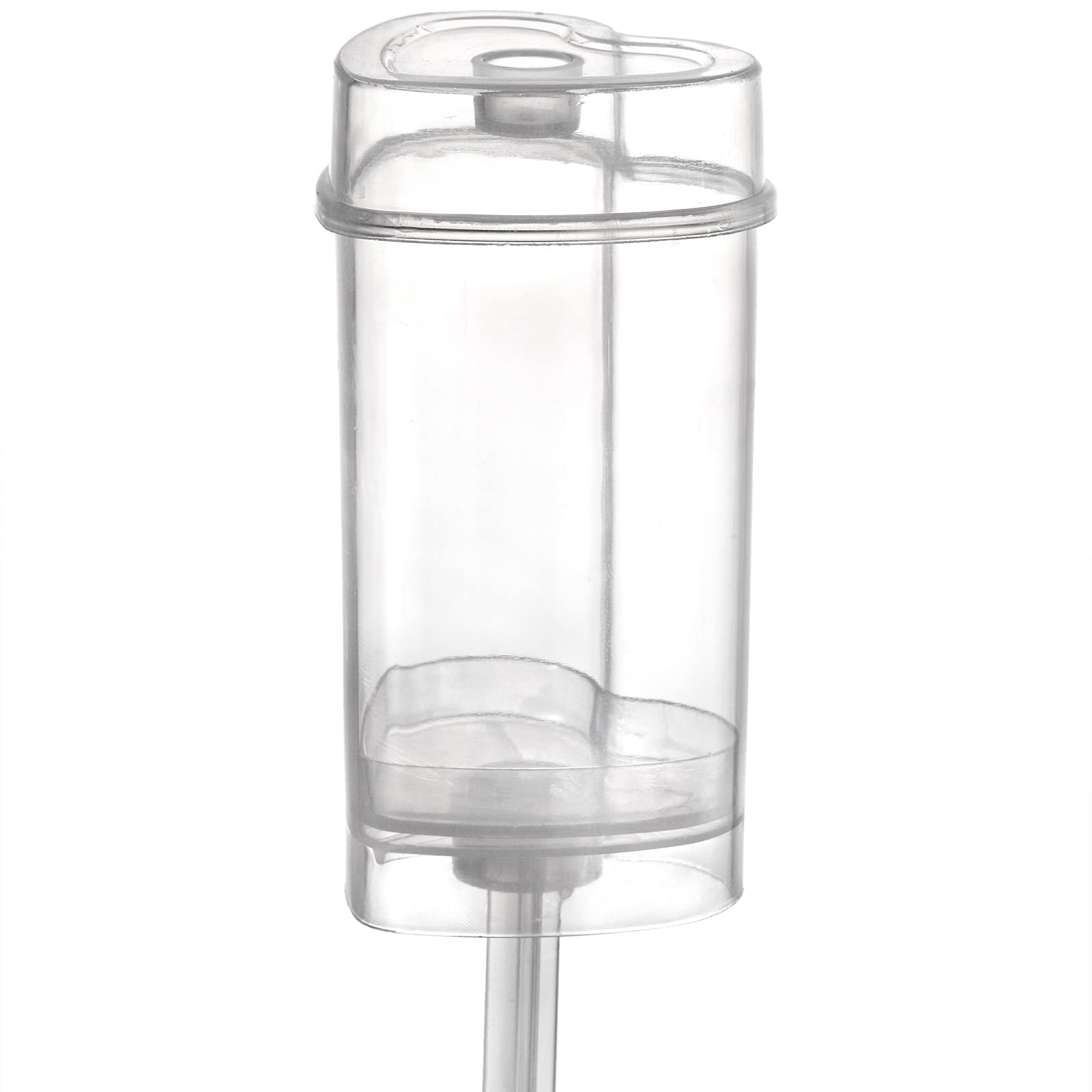 Jucoan 50 Pack Cake Pop Shooter, Heart Shape Plastic Cake Push Up Pop Container With Lid, Base, Stick For Cake, Ice Cream, Desse