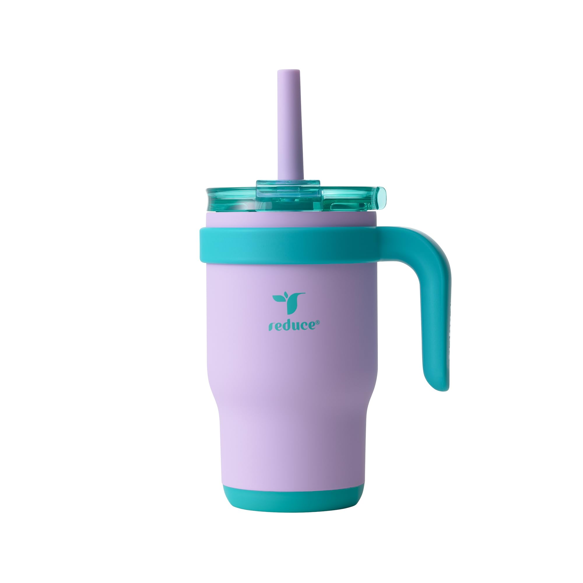 Reduce 14 Oz Coldee Kids Tumbler With Lid And Straw - Coldee Insulated Travel Mug - Spill-Proof, Sweatproof Stainless Steel, Bpa