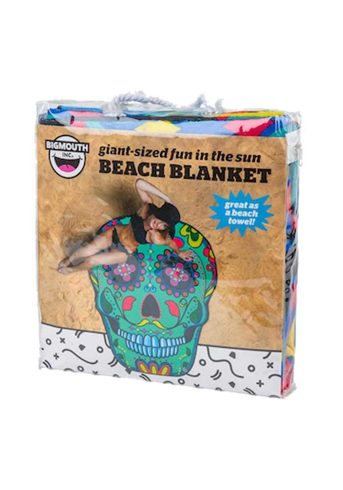 Bigmouth Inc Giant Beach Blanket, Fun Summer Beach Towel, Large Size For Kids Teens & Adults, Quick Dry Microfiber Material - Su