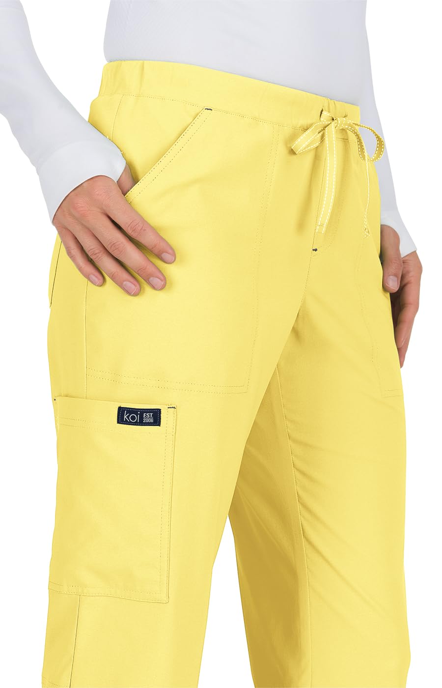 Koi Basics 731 Womens Holly Pant Sunshine Xlp