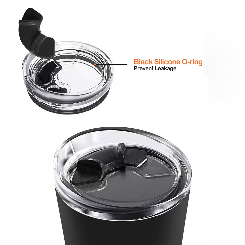 Magnetic Spill Proof Replacement Lid - Compatible For Yeti Tumbler,Rambler, Zark Trail,Old Style Rtic Lid(20 Oz - 1 Pack)