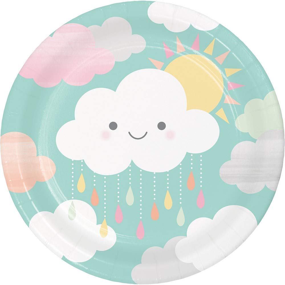 Creative Converting Dinner Plate, 9'', Multicolor