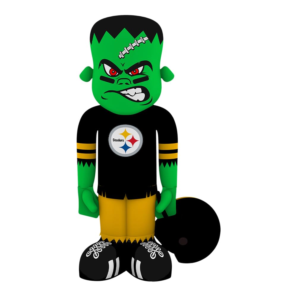 Sporticulture NFL Pittsburgh Steelers 78 Blow Up Inflatable Steinbacker with LED Lights & Built-in Blower - Balloon Merchandise