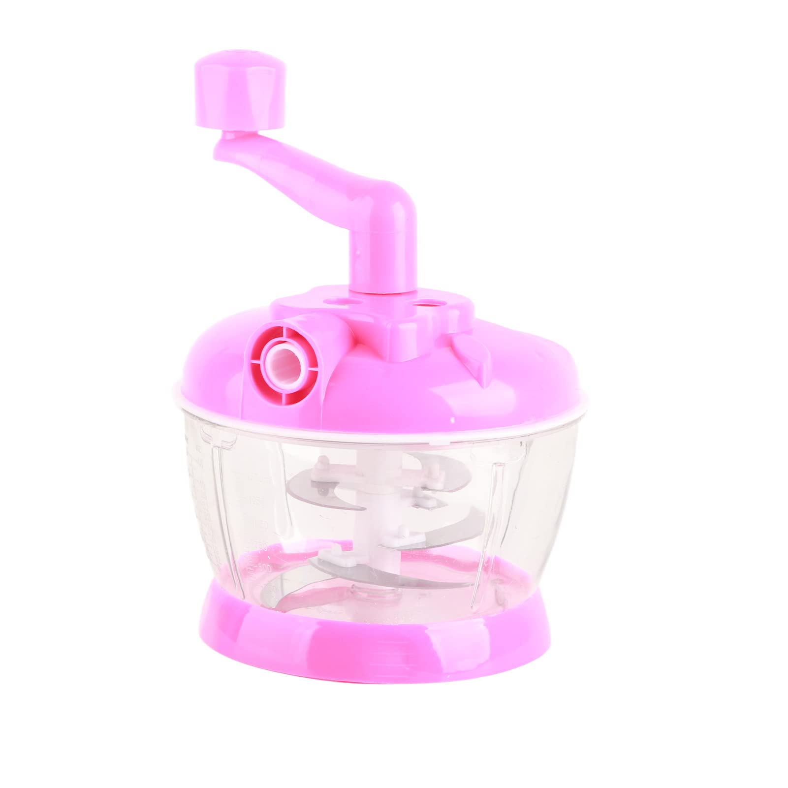 Manual Food Processor Vegetable Chopper, Ourokhome Portable Hand Shake Garlic Mincer Onion Cutter For Veggies Ginger Fruits Nuts