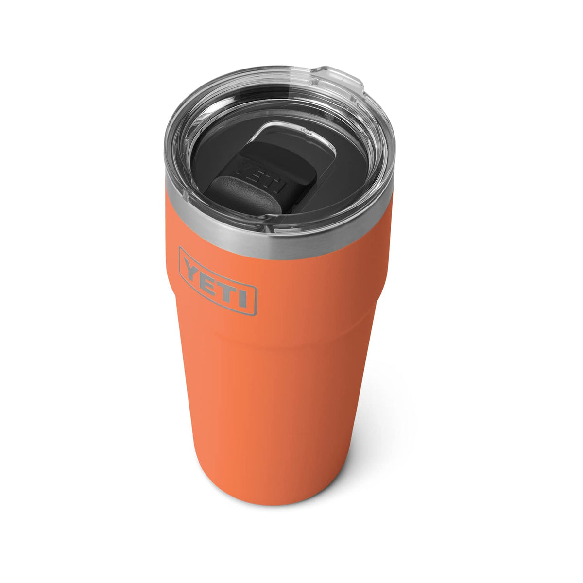 Yeti Rambler Stackable Pint, Vacuum Insulated, Stainless Steel With Magslider Lid, High Desert Clay