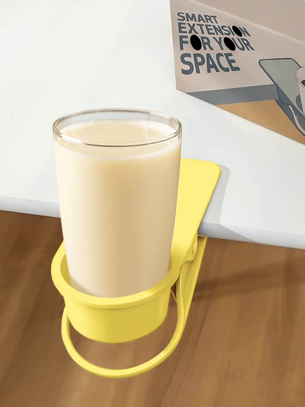 Kalolary Drinking Cup Holder Clip- Chair And Table Bottle Cup Stand The Diy Glass Clamp Storage Saucer Clip Water Coffee Mug Hol