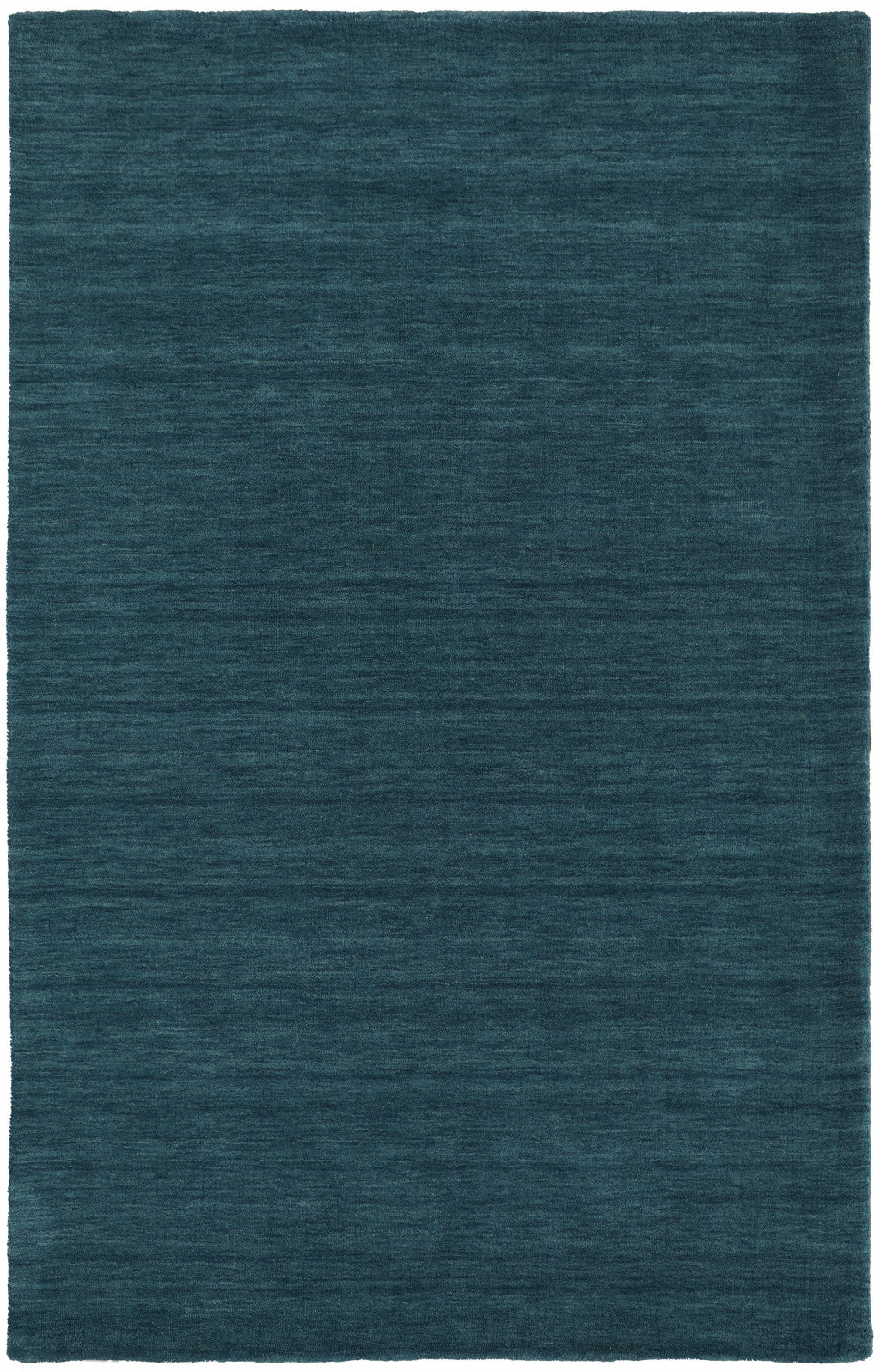 2 X 3 Blue And green Wool Hand Woven Stain Resistant Area Rug