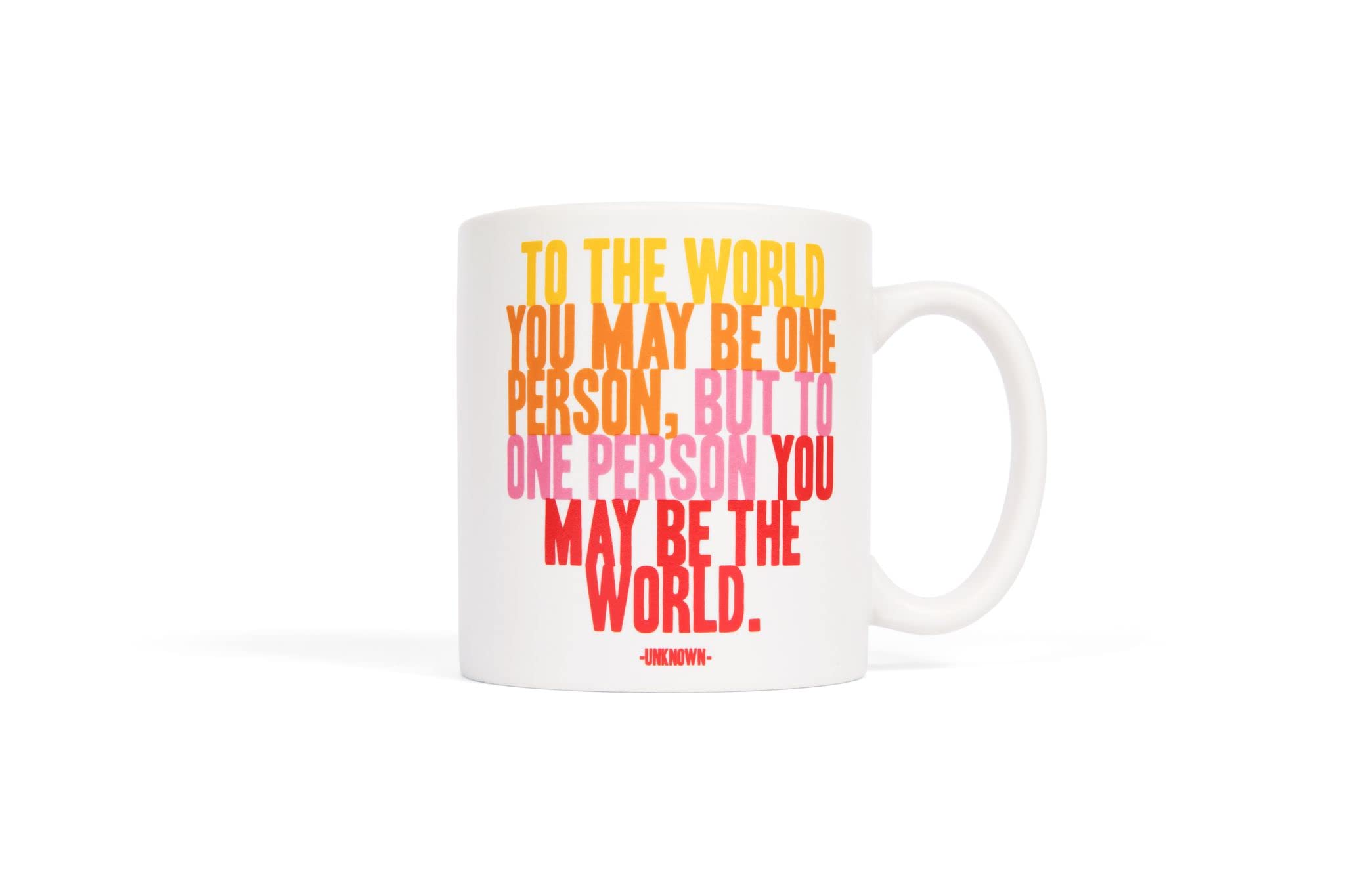 Quotable Cards Mug Unknown To World, 1 Ea