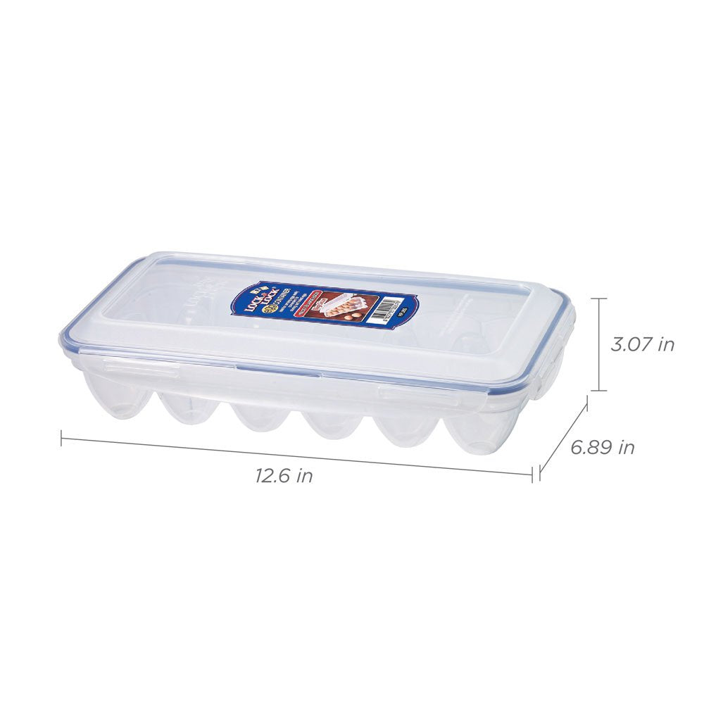 LocknLock Airtight Container - 18 Count, Clear Plastic, Model HPL955