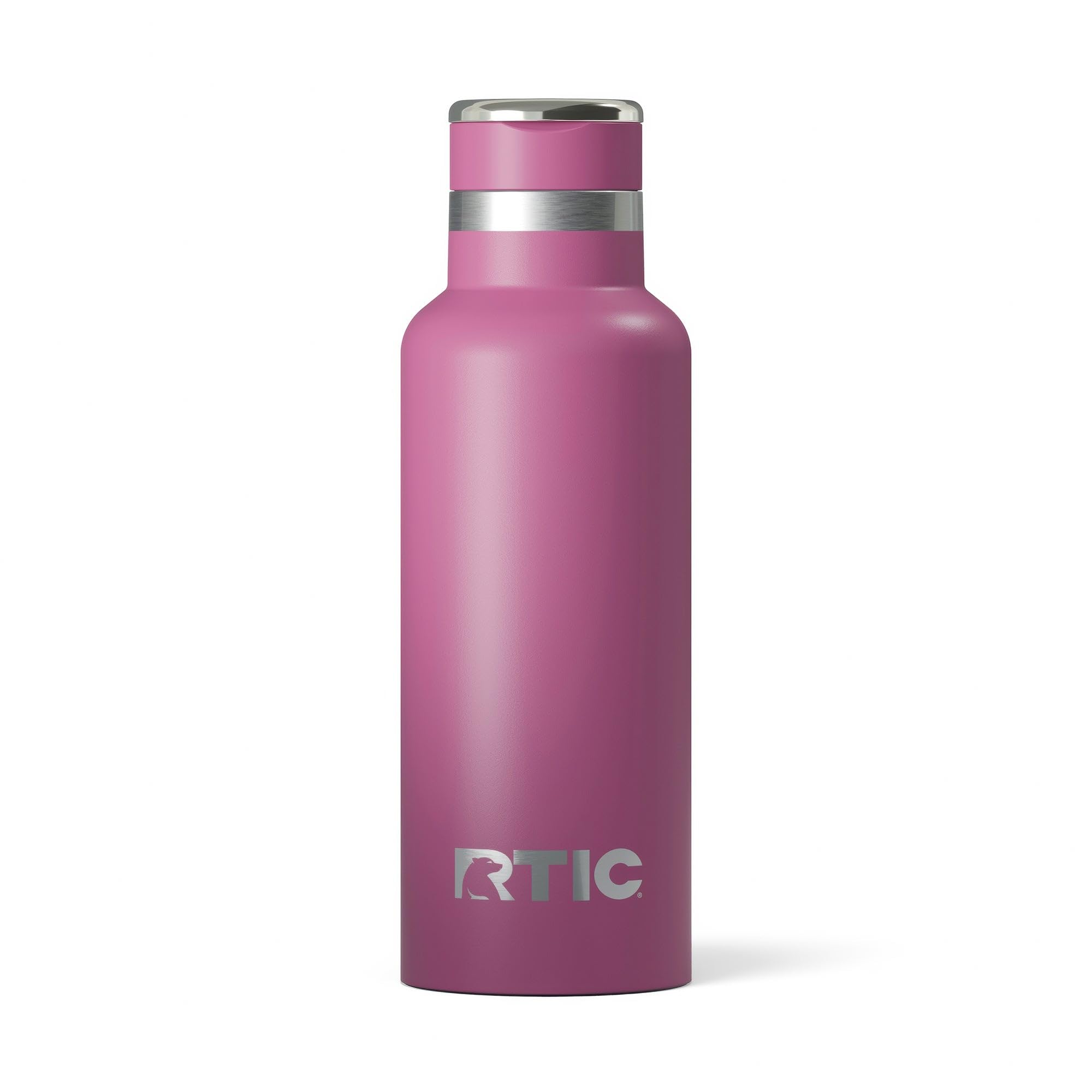 RTIC 16oz Journey Bottle Metal Stainless Steel Vacuum Insulated, BPA Free, Reusable, for Water, Hot and Cold Drinks, Travel, Spo