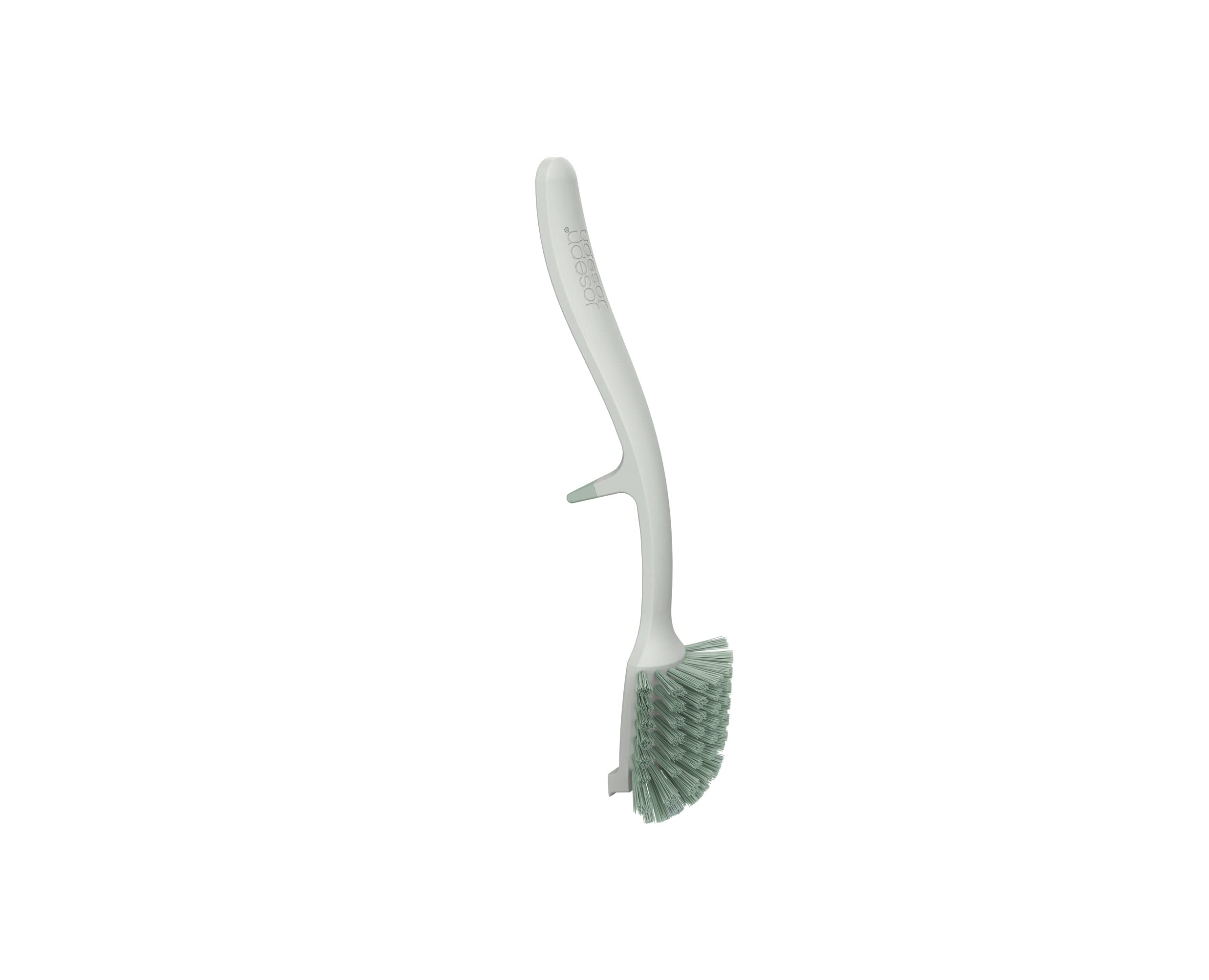 Joseph Joseph 851651 Edge Dish Brush With Integrated -Sink Rest, Light Stonesage