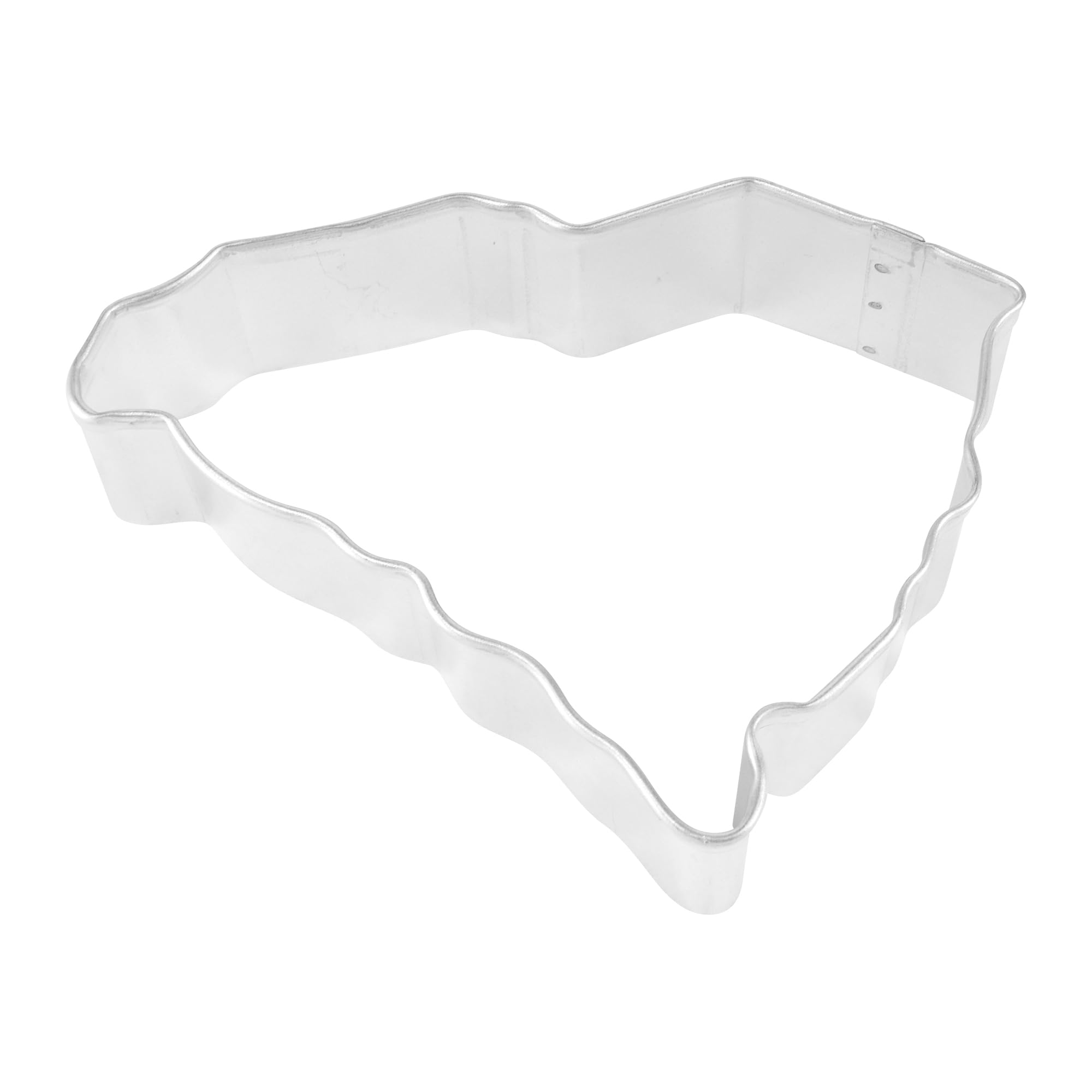CybrTrayd South Carolina State Cookie Cutter - Durable Tinplated Steel, Silver, Model 000RM-1440