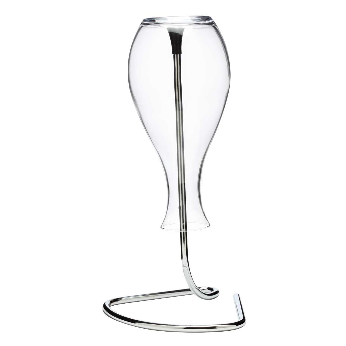 Oenophilia 2-In1 Drying Decanter Stand, Fast Spotless Dry & Safe Storage, Decanter Not Included