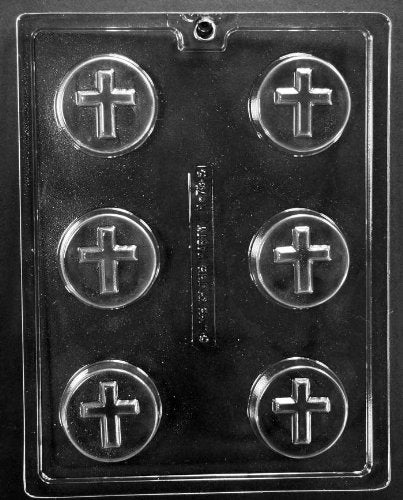 Life Of The Party R073 Cross Cookie Chocolate Candy Mold