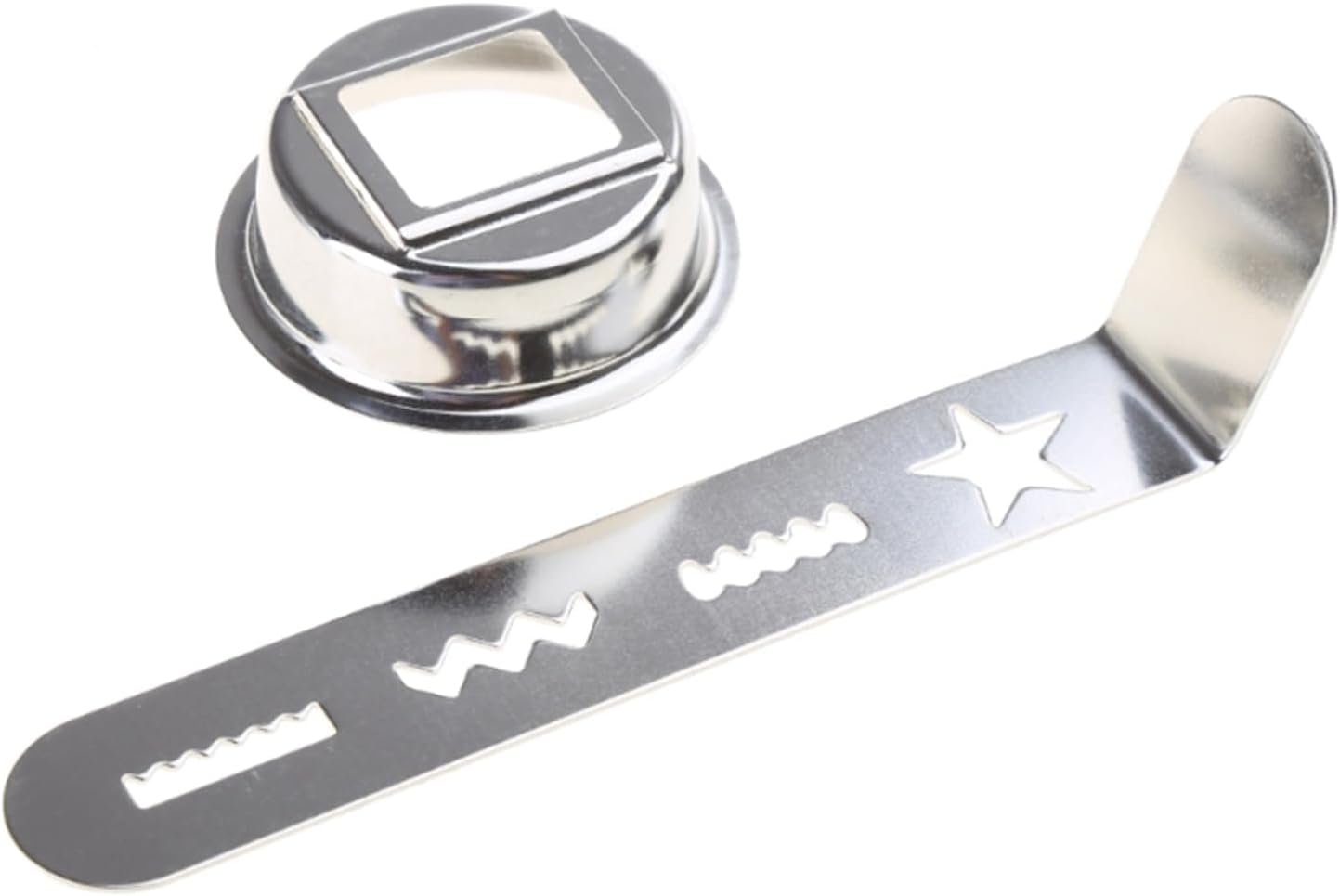 QIXIAMO Cookie Maker and Pastry Attachment - Meat Grinder, Stainless Steel Biscuit Mold for Cookies