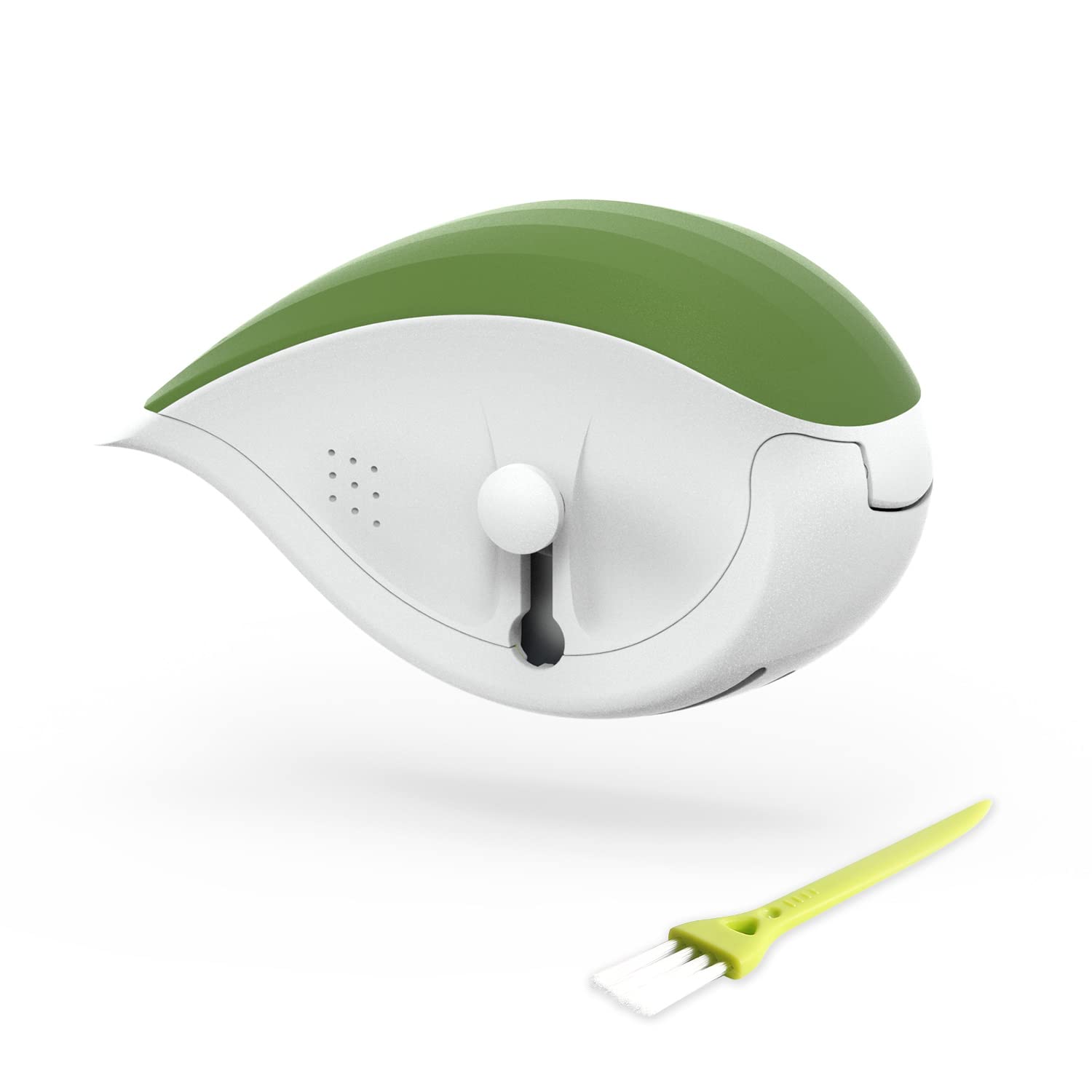 Kitchendao 3-In-1 Herb Chopper Mincer Roller Cutter Slicer, Leaf Stripper, Scraper- Retractable For Safe Storage, Detachable For