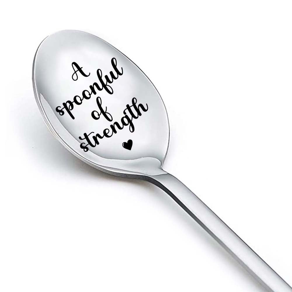 Inspirational Spoon Gifts For Women Best Friend Bff Cancer Recovery Gifts For Men Teen Girls Sister Get Well Gift For Daughter B