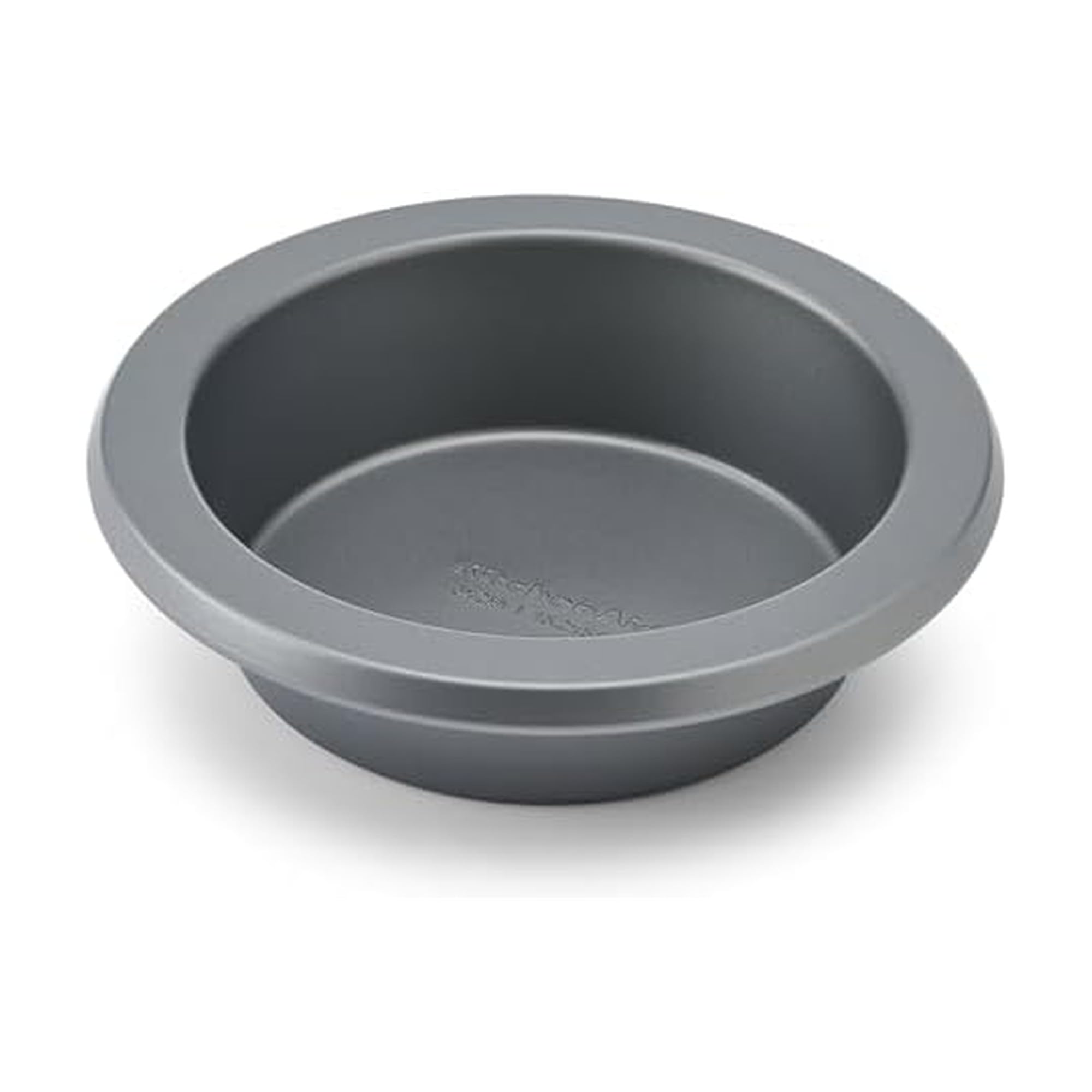 KitchenAid Nonstick Aluminized Steel Round Cake Pan, Dishwasher Safe, Contour Silver, 6 Inch