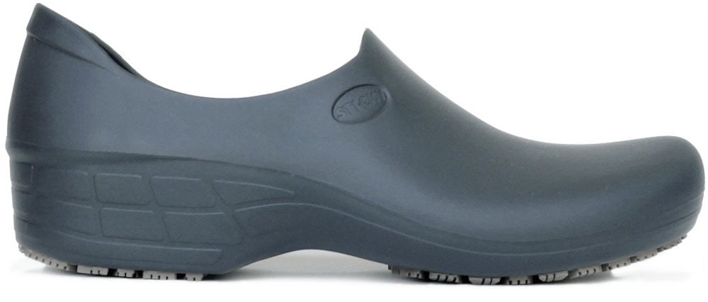 Sticky Nursing Shoes Women - Chefs - Kitchen - Nurses - Clogs For Work - Waterproof Non Slip (Dark Grey, 7)