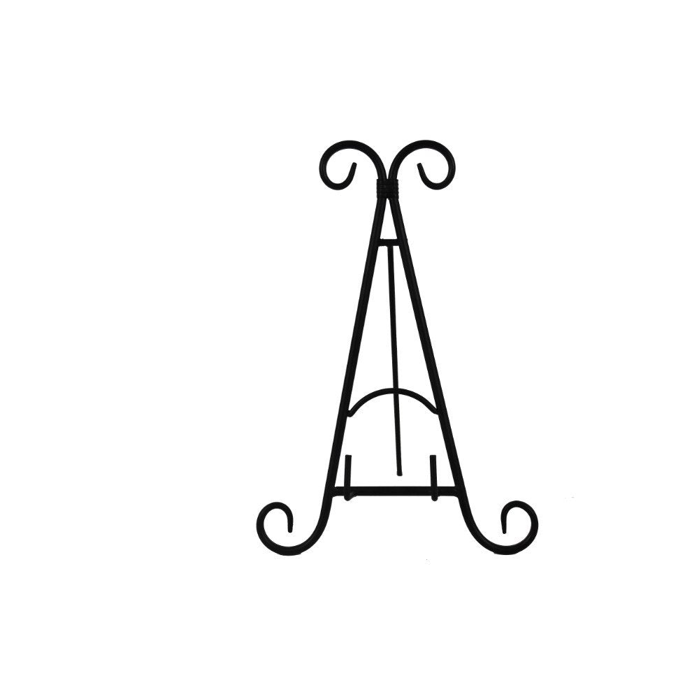 Benjara , Black Metal Display Stand with Arm Support