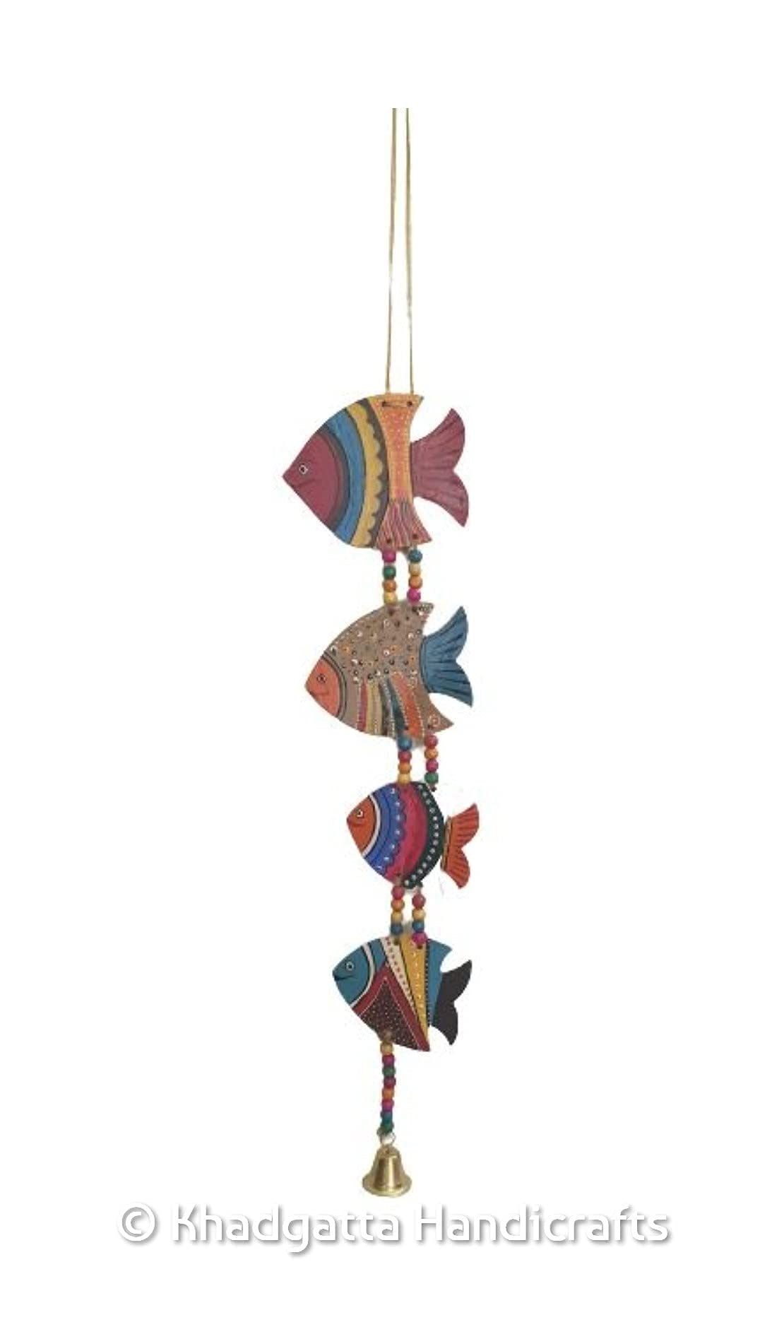 Khadgatta Handicrafts Fish Door Hanging Toran Latkan Decorative Room Office Wall Decoration Decorative Wall Hanging Items For Ro