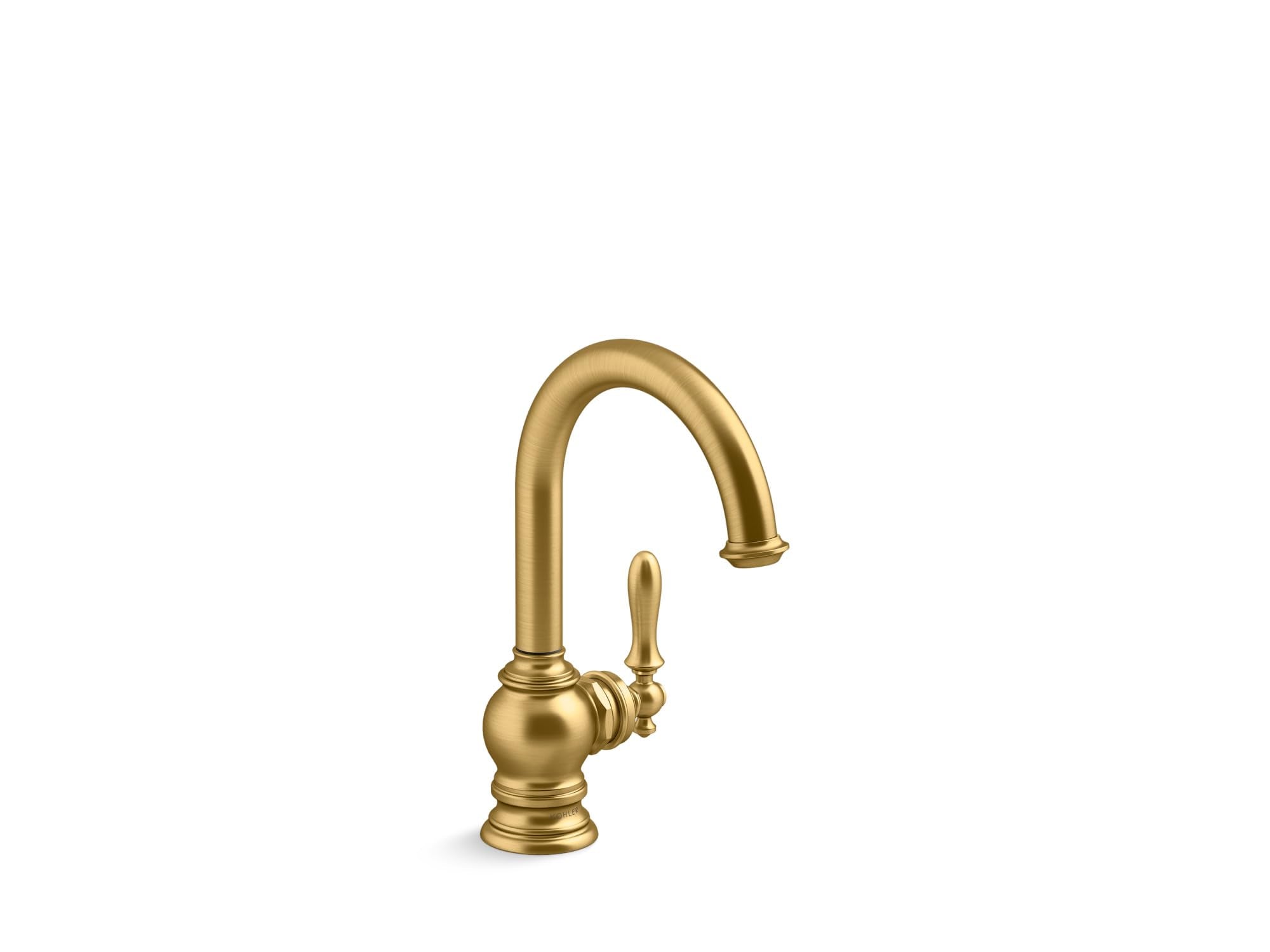Kohler K-24074-2MB Artifacts Beverage Faucet, Vibrant Brushed Moderne Brass