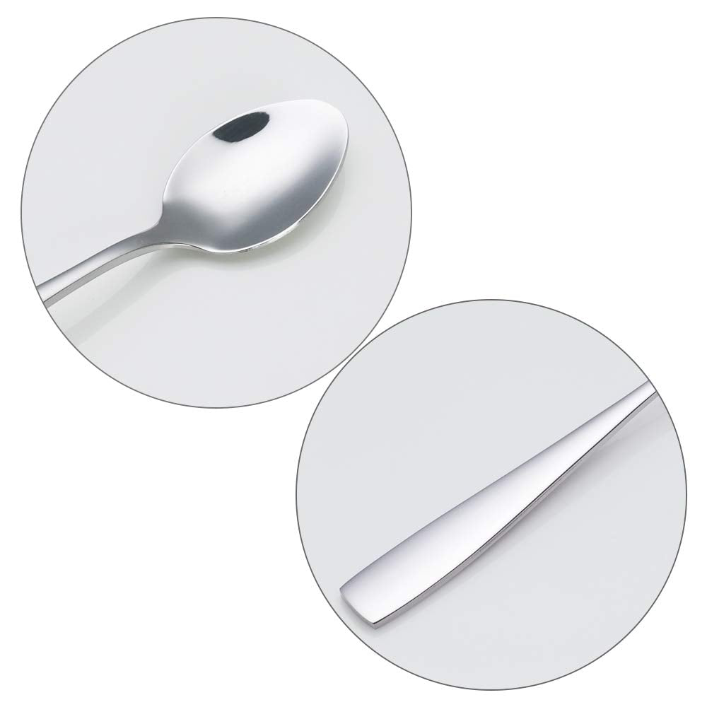 Asking 12-Piece Stainless Steel Teaspoon, Small Tea Spoons Stainless Steel