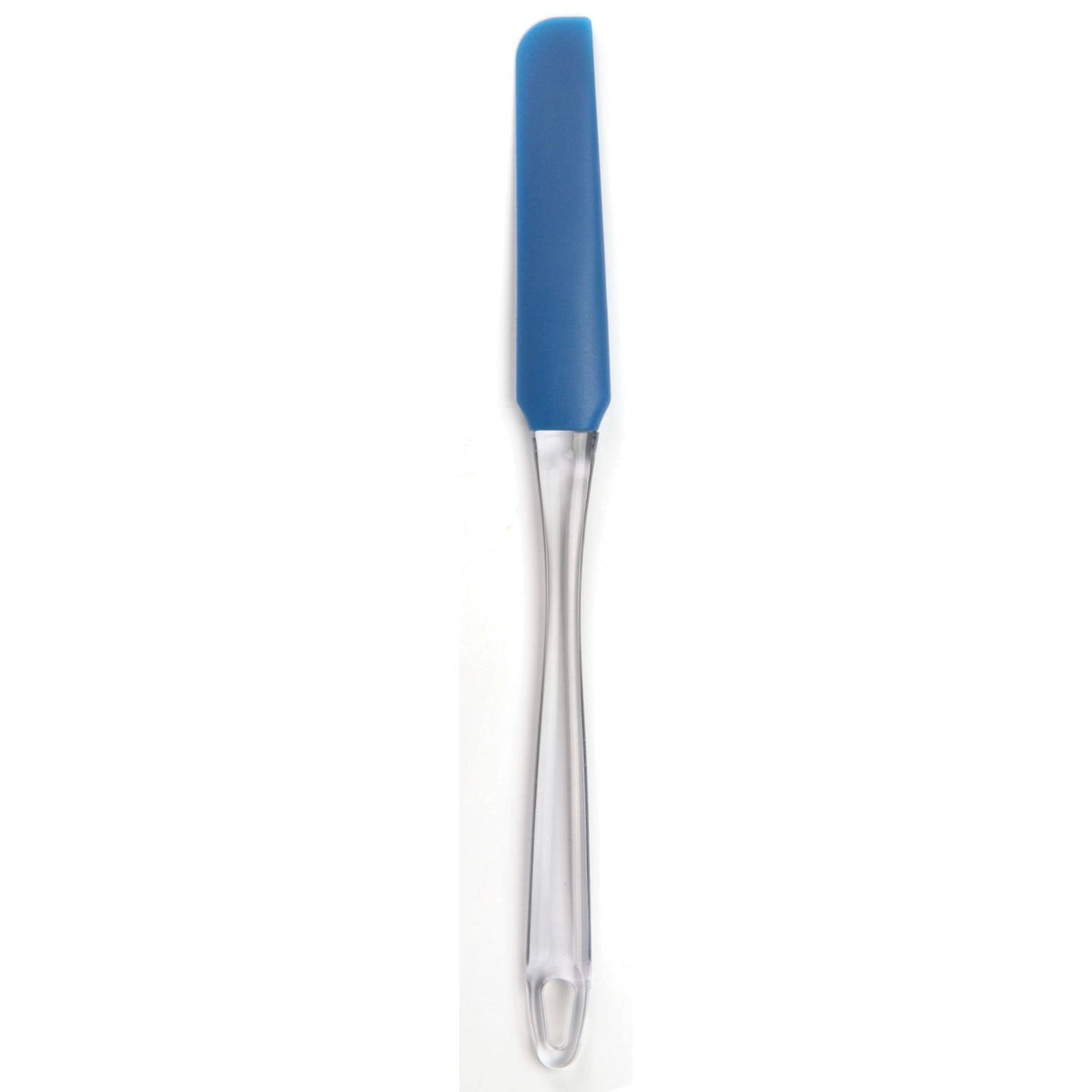 Norpro Blue Silicone Jar/Icing Spatula, 10  Inches (Pack Of 4)