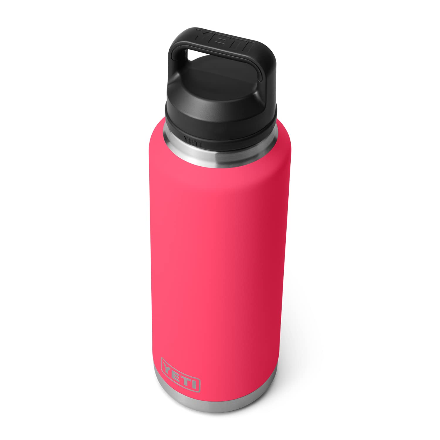 Yeti Rambler 46 Oz Bottle Retired Color, Vacuum Insulated, Stainless Steel With Chug Cap, Bimini Pink