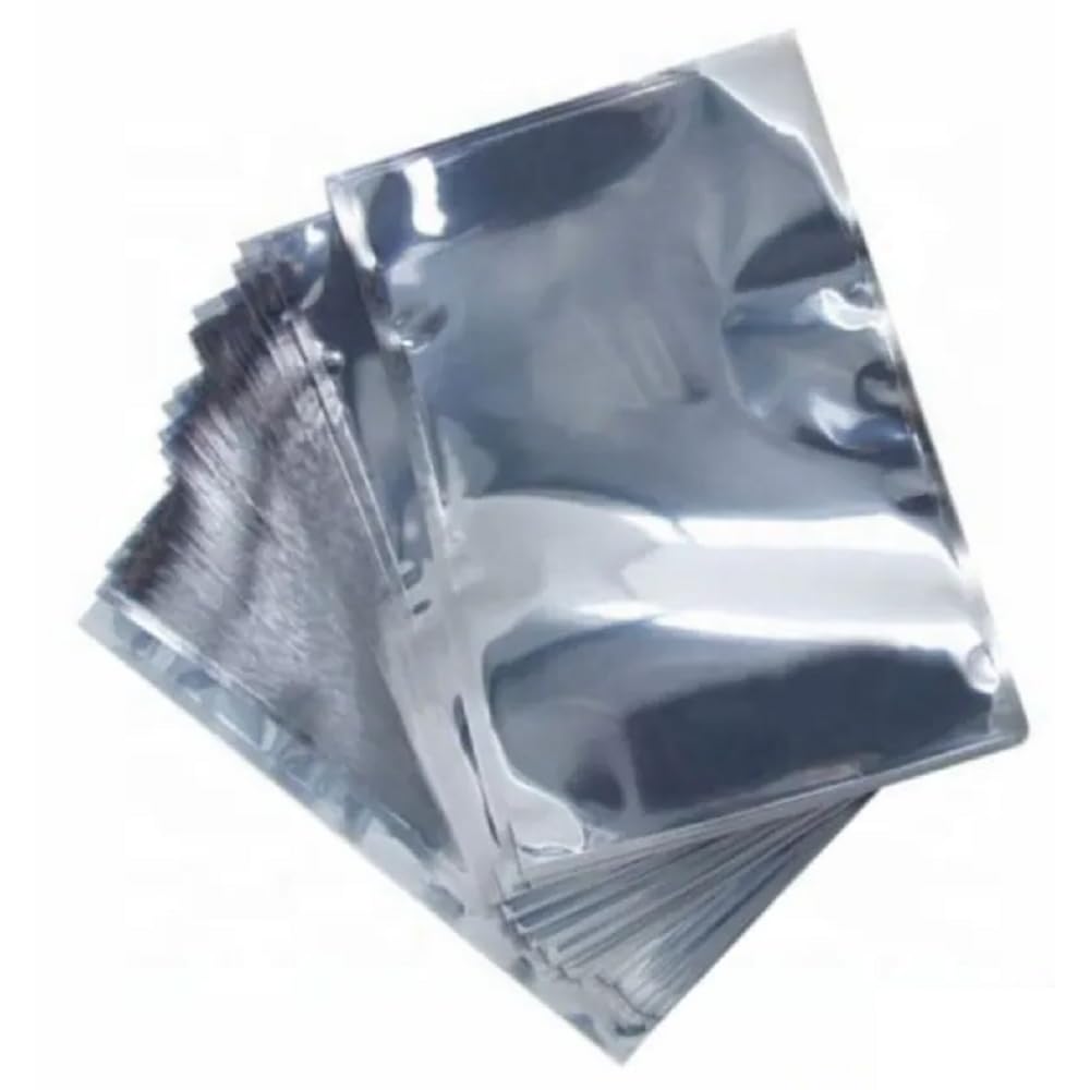 Urec Esd Safe AntiStatic Static Shielding Bags| Size: 100Mm X 100Mm (4 X 4) | Pack Of 50 Pcs