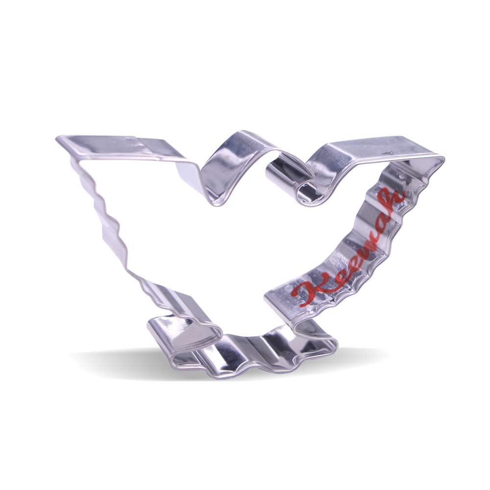 Keewah 4.1 Inch American Eagle Cookie Cutter - Stainless Steel