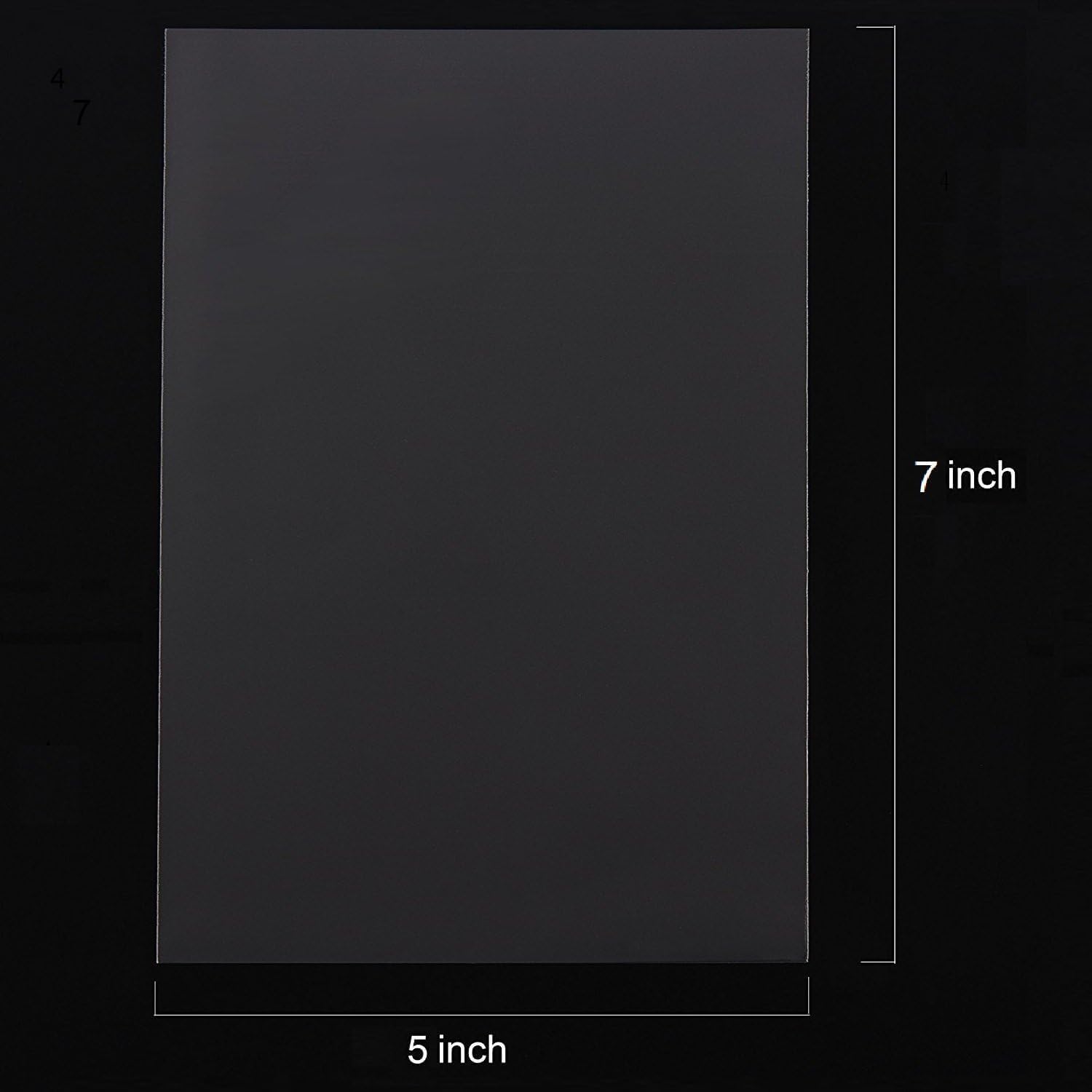 Crystal Clear Protective Polypropylene (PP) Multipurpose Packing and Storage Bags Plastic PP 90 Gauge (7X9 In, 500 - Grams)