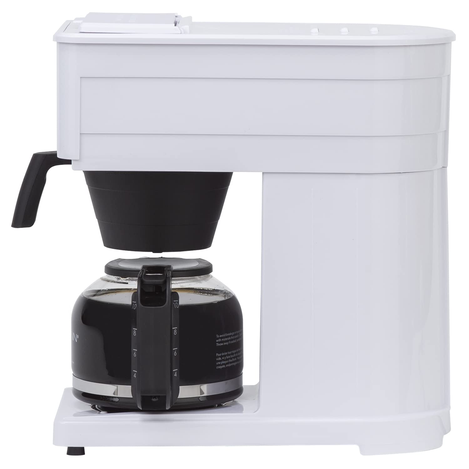 Bunn Grw Velocity Brew 10-Cup Home Coffee Brewer, White
