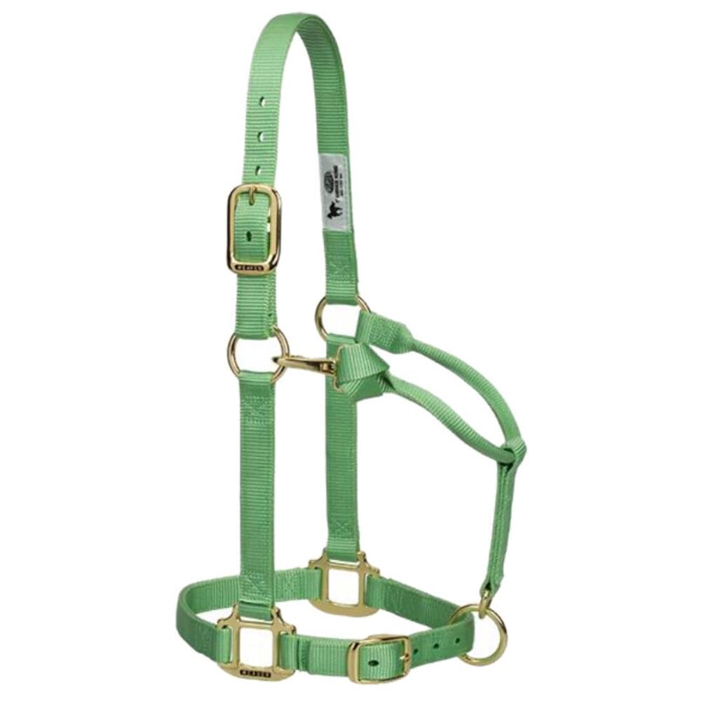 Weaver Leather Original Adjustable Chin And Throat Snap Halter, 1 Average Horse,Graphite