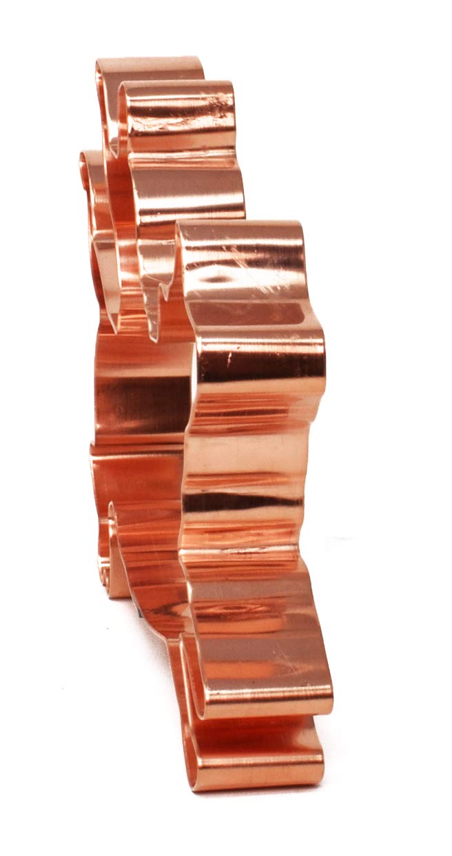 Professional Bull Rider Cowboy Cookie Cutter 5.5 X 4.75 Inches - Handcrafted Copper Cookie Cutter By The Fussy Pup