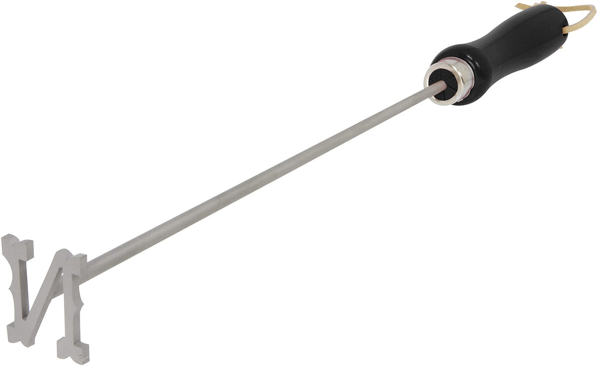 Bbq Fans Western N Branding Iron For Steak, Buns, Wood & Leather