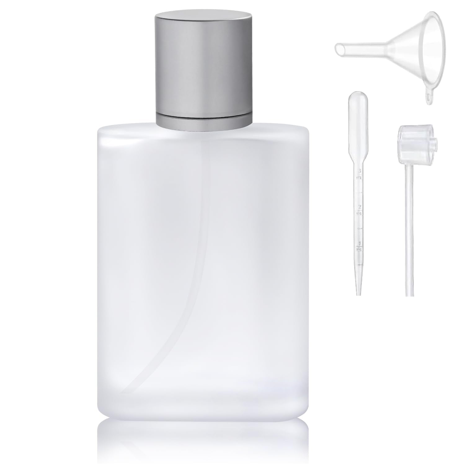 Zoyraya 100ml/3.4 Oz Glass Spray Perfume Bottle Atomizer,Empty Refillable