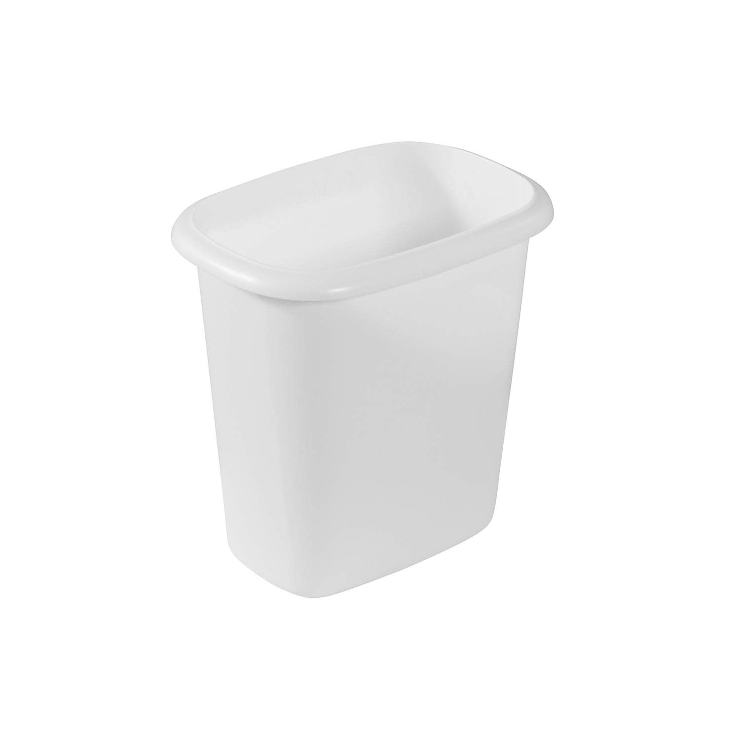 Rubbermaid 6 Quart Bedroom, Bathroom, And Office Wastebasket Trash Can (4 Pack)