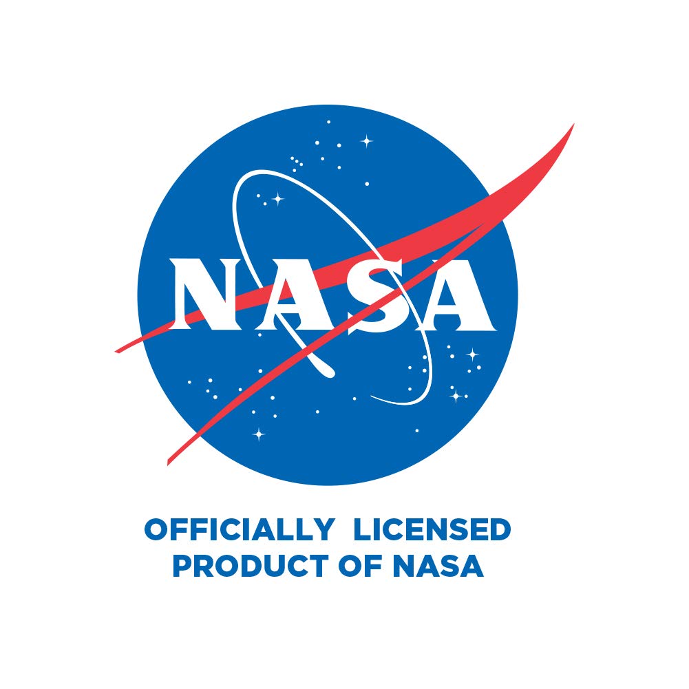Nasa Logo Over Space Shuttle With Rainbow Can Cooler - Drink Sleeve Hugger Collapsible Insulator - Beverage Insulated Holder