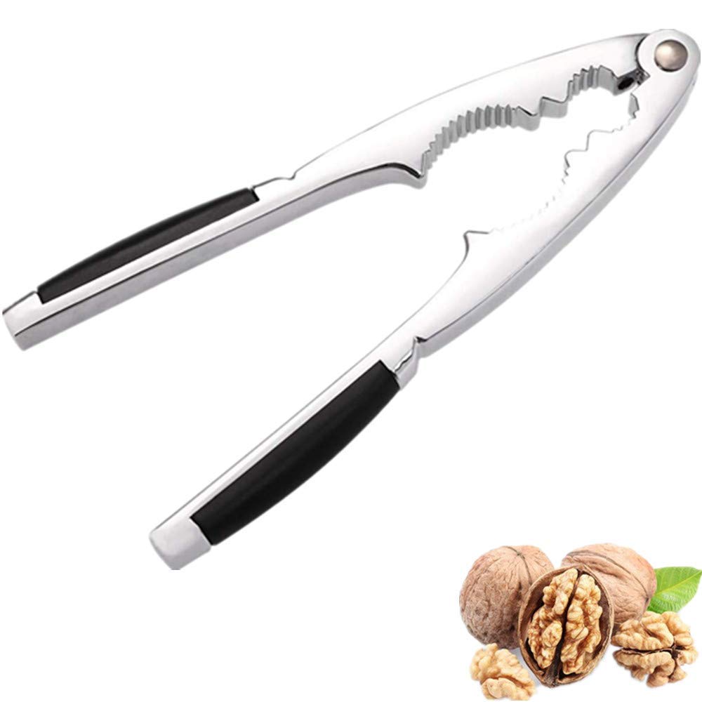 Nut Crackers Chestnut Opener Seafood Sheller Heavy Zinc Alloy Nutcracker Pecan Walnut Plier Clip Tool With Good Grips Kitchen Ut