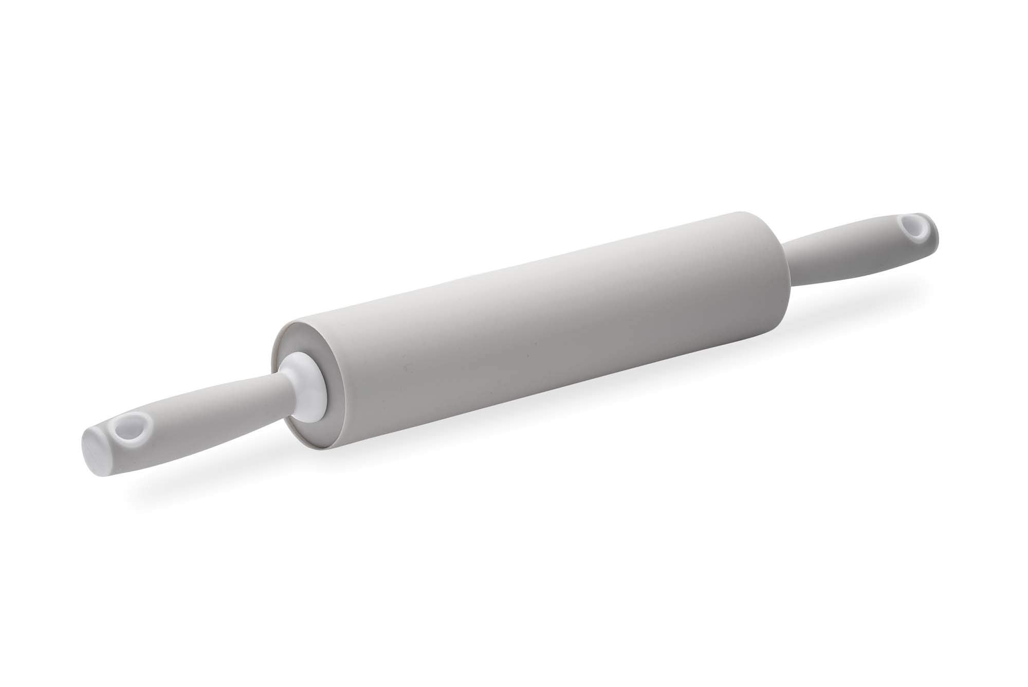 Husmait Silicone Rolling Pin - Premium Kitchen Baking Pin For Rolling And Baking - Great For Making Dough, Bread And Pizza