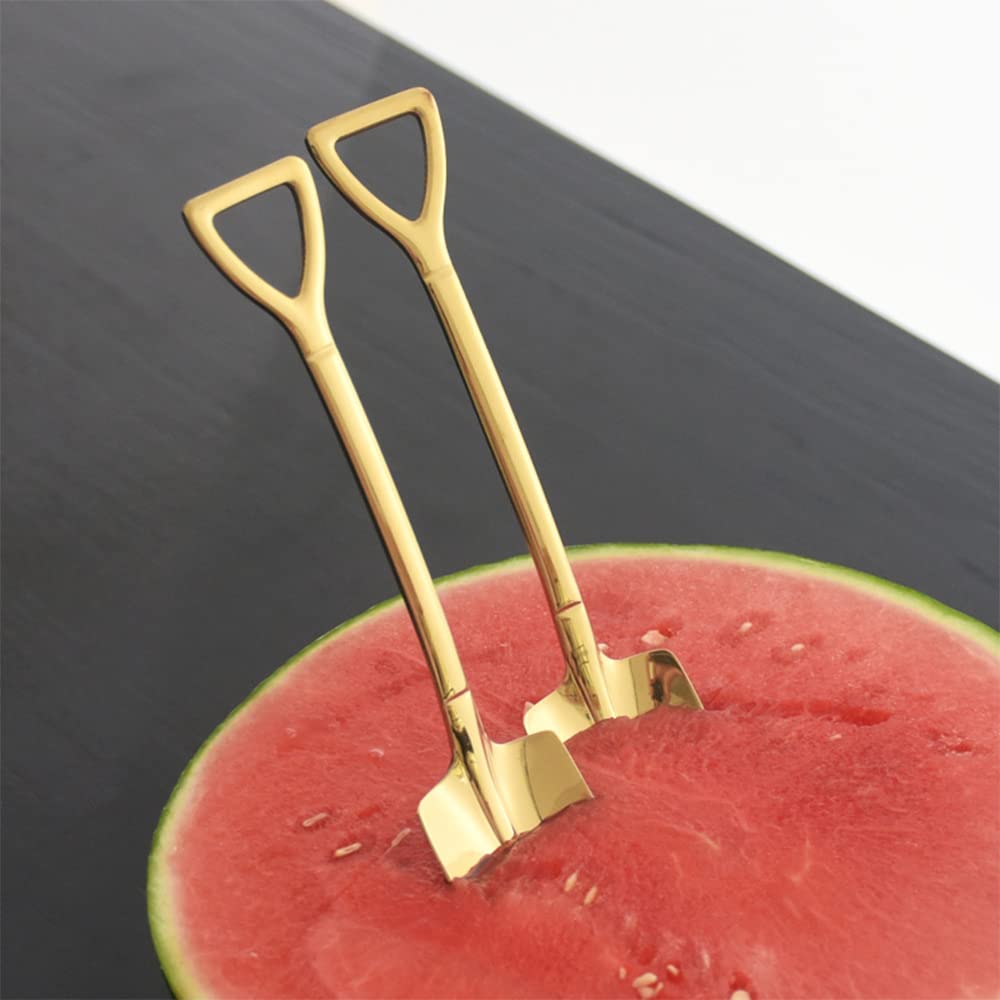 10Pcs Dessert Spoon Shovel Spoon Coffee Spoon Dessert Spoons For Edible Ice Cream Dessert Coffee Tea Sundaes