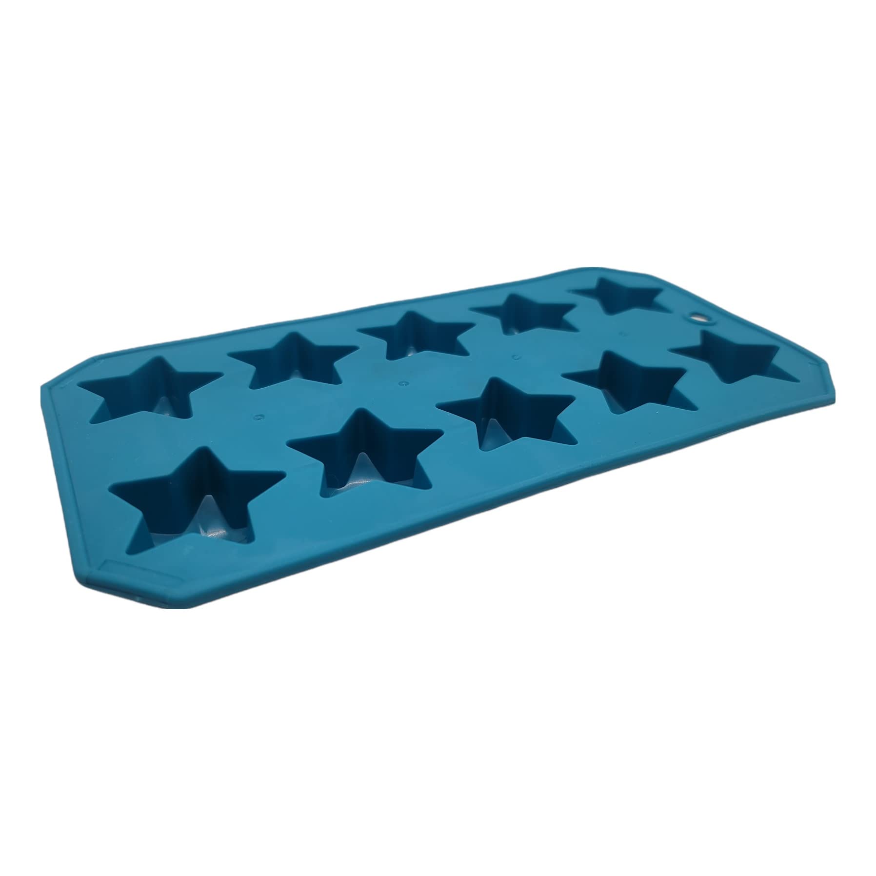 Handy Housewares Flexible Thermoplastic 10-Cube Ice Cube Tray - Star Shapes (1 Pack)