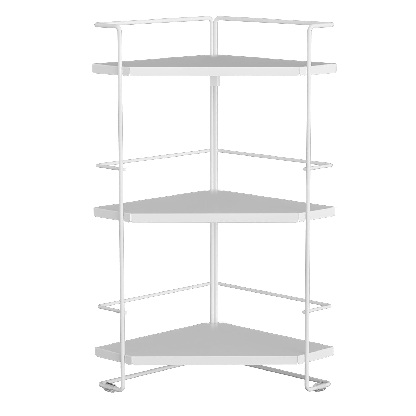 Boivshi 3-Tier Bathroom Countertop Organizner, Bathroom Organizers And Storage For Bathroom, Kitchen Counter, Corner Storage She