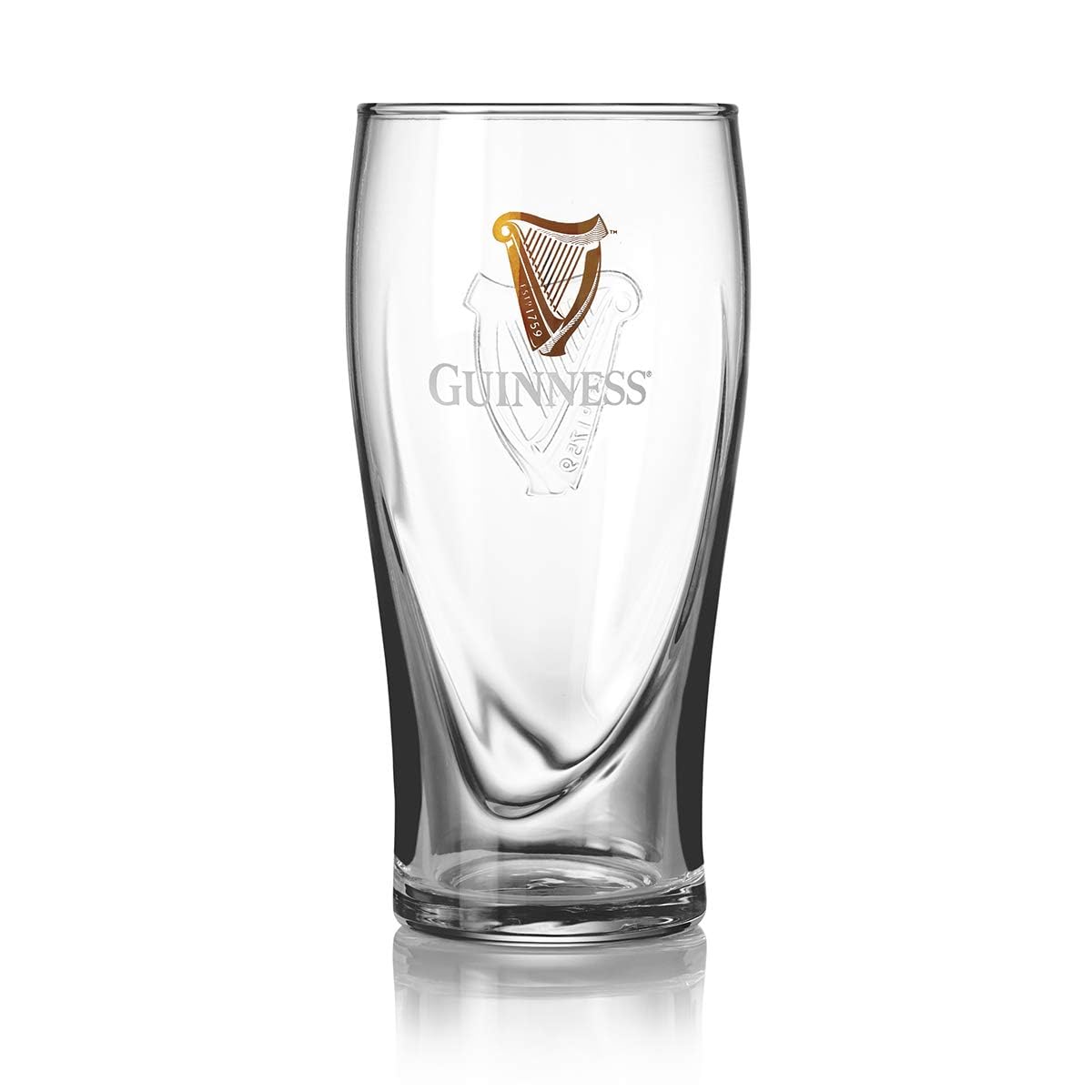 Guinness Draught 20oz Pint Glass (Pack of 4)