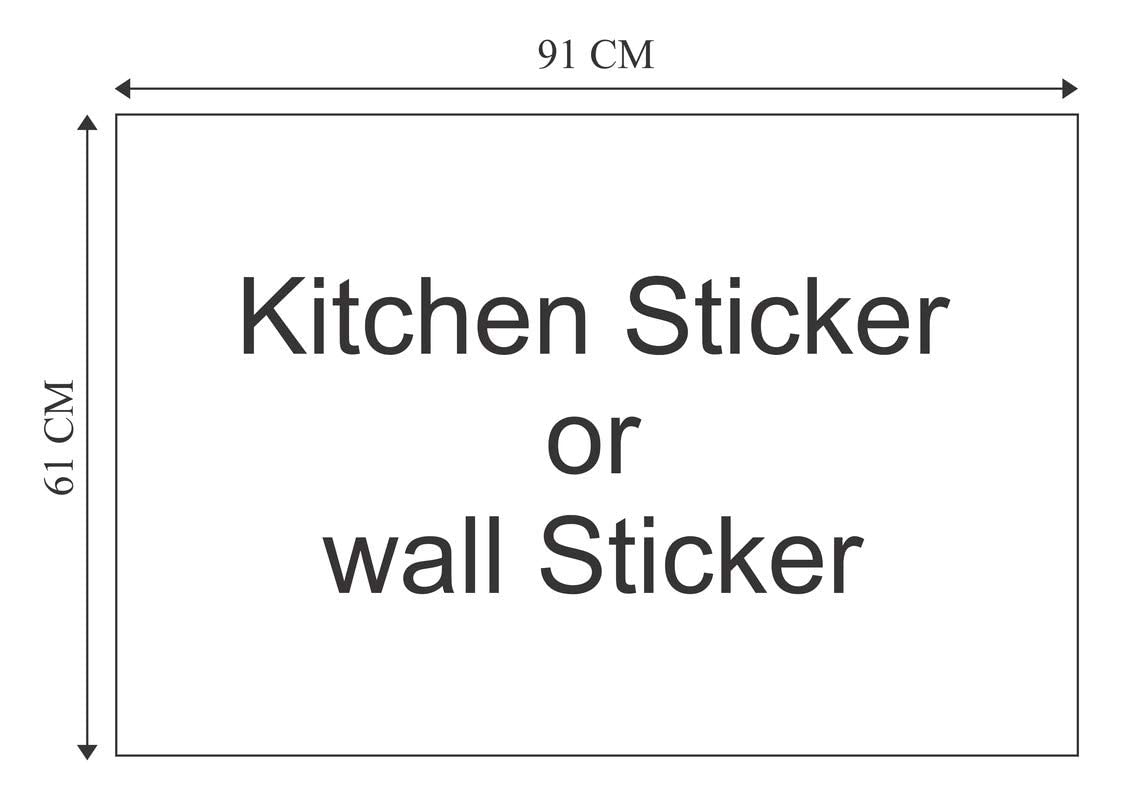 Decal Creation Mandala Rectangles Kitchen Wall Sticker Multicolor Size 61 Cm X 91 Cm