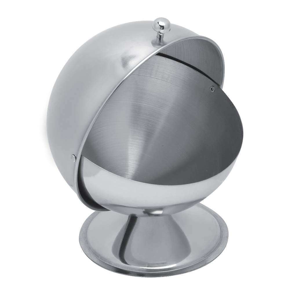 Fdit Stainless Steel Spice Condiment Seasoning Jar Box With Swivel Cover Salt Sugar Container For Kitchen Cooking Tools