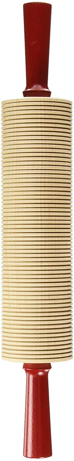 Bethany Housewares 420 Wood Rolling Pin Corrugated Bulk